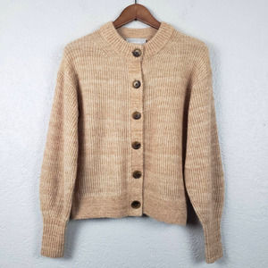 Everlane Collegiate Button Up Cardigan - XS